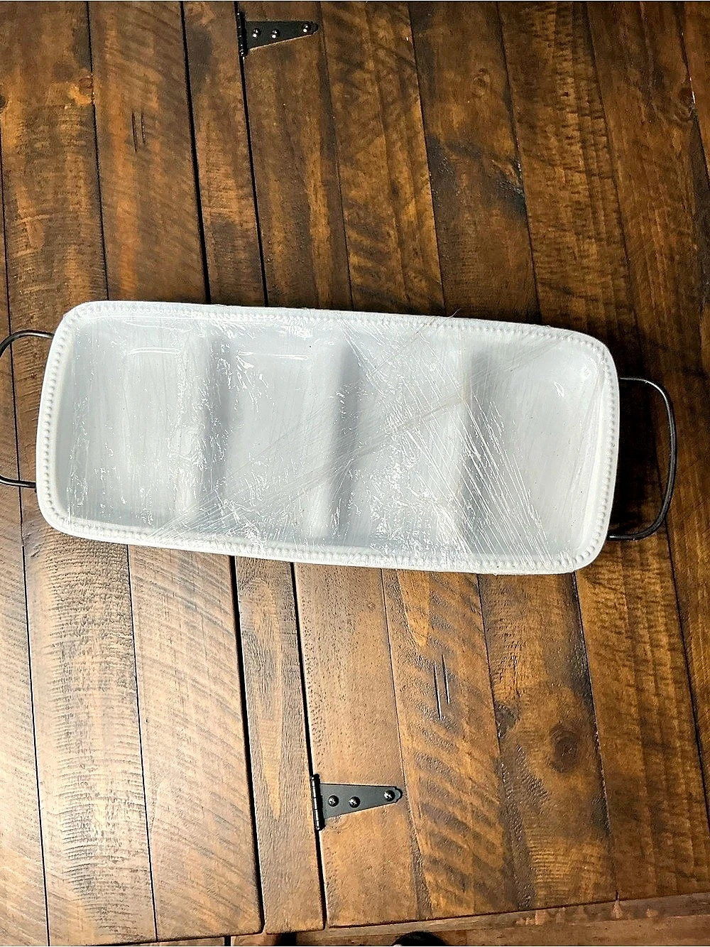 White Decorative Tray